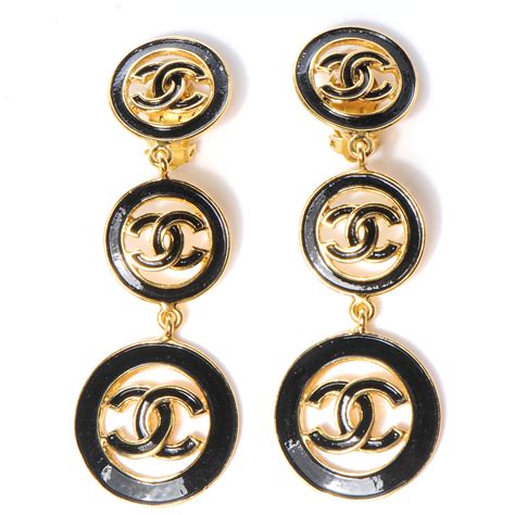 buy chanel cc earrings|chanel earrings fashionphile.